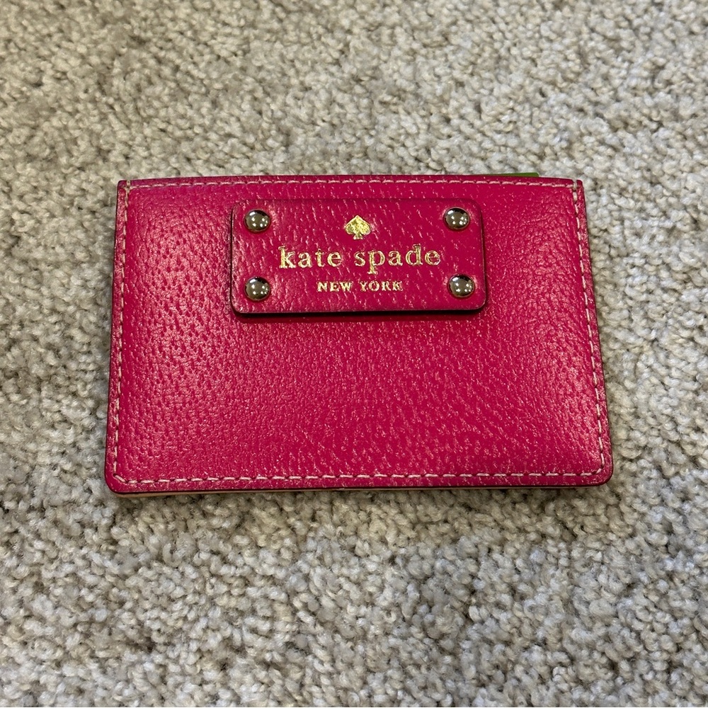 Pink Kate Spade Card Holder